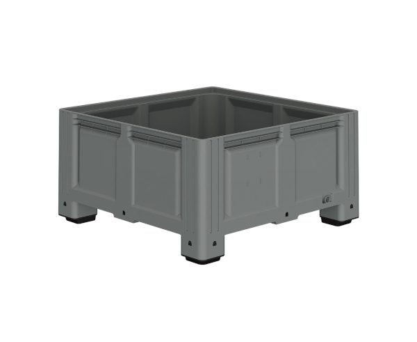 Большой контейнер 1130x1130x580 мм iBOX со сплошными стенками и дном, на ножках